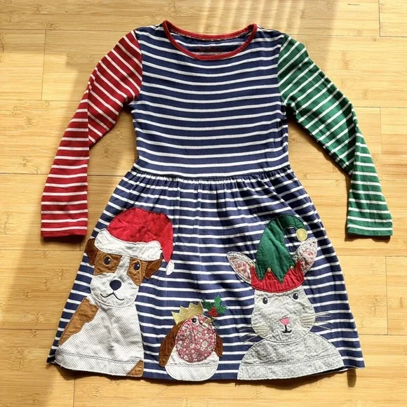Mini Boden Christmas Dress - www.greenwatershopping.com